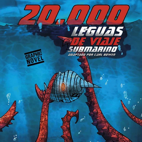 Portada de 20,000 Leguas de Viaje Submarino
