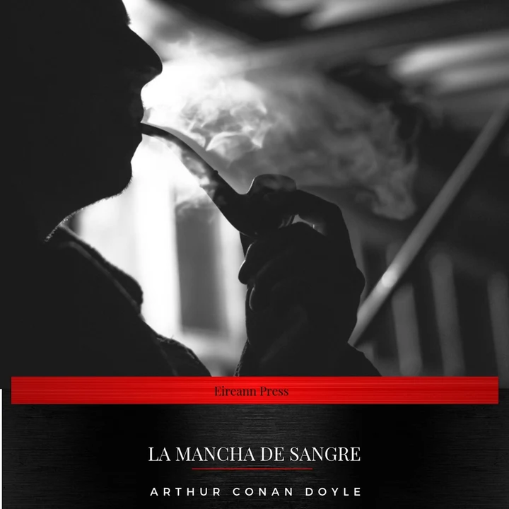 Portada de La Mancha de Sangre, de Arthur Conan Doyle