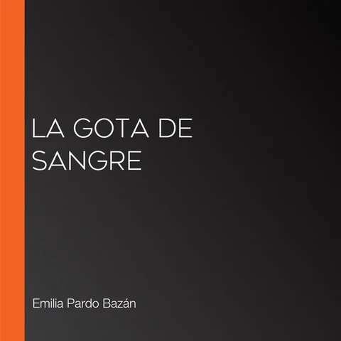 Portada de La gota de sangre