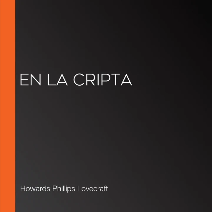 Portada de En la cripta, de Howards Phillips Lovecraft