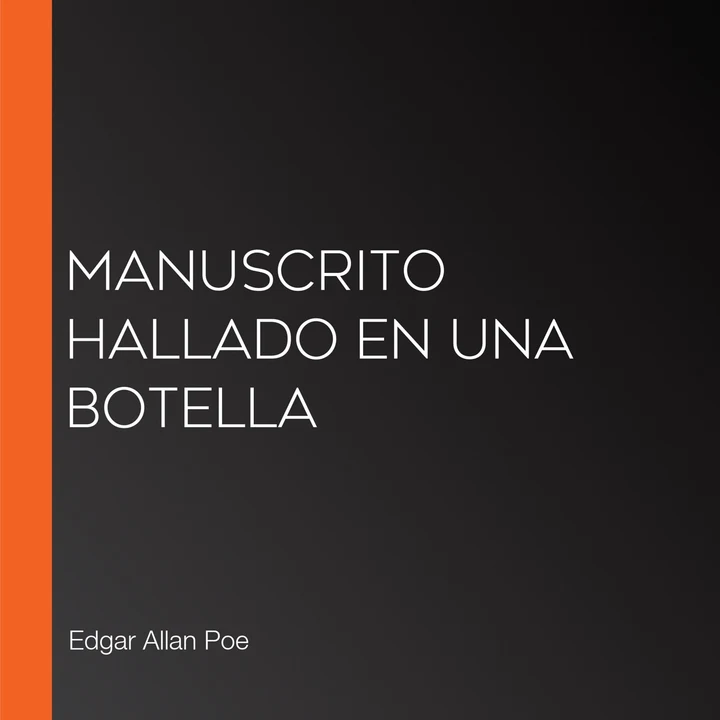 Portada de Manuscrito hallado en una botella, de Edgar Allan Poe