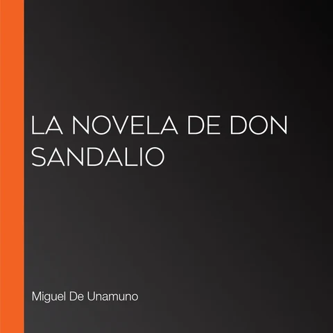 Portada de La novela de don Sandalio
