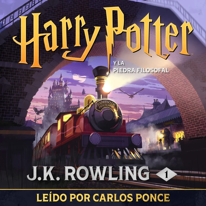 Portada de Harry Potter y la piedra filosofal, de J. K. Rowling