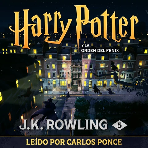 Portada de Harry Potter y la Orden del Fénix