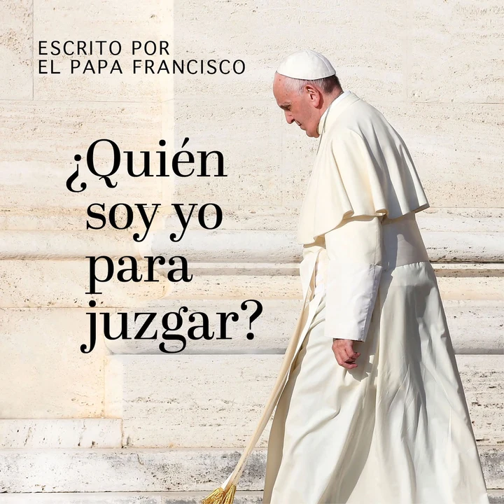 Portada de ¿Quién soy yo para juzgar?, de Papa Francisco