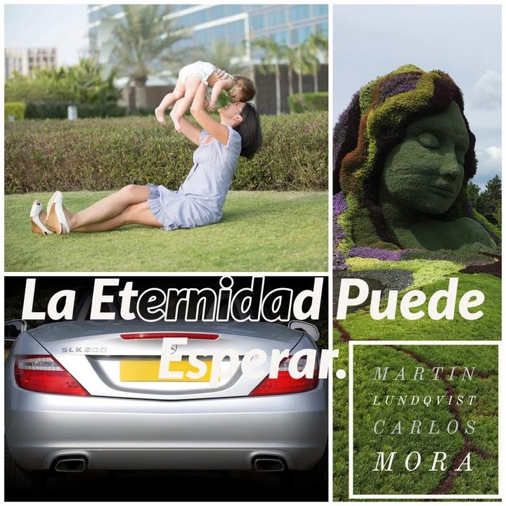 Portada de La Eternidad Puede Esperar., de Carlos Mora, Martin Lundqvist