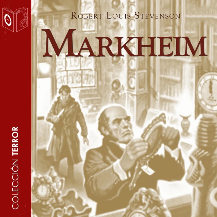 Portada de Markheim - Dramatizado, de Robert Louis Stevenson