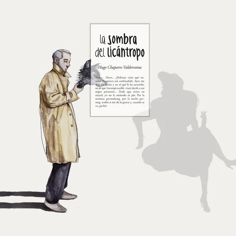 Portada de La sombra del licántropo