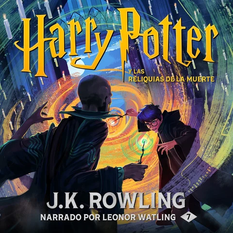 Portada de Harry Potter y las Reliquias de la Muerte