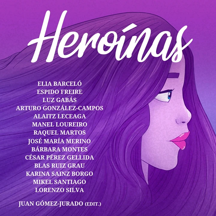 Portada de Heroínas, de José María Merino, Juan Gómez-Jurado, Luz Gabás