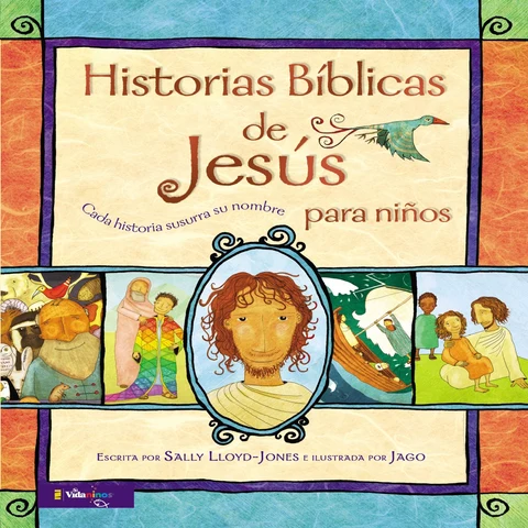 Portada de Historias Bíblicas de Jesús para niños