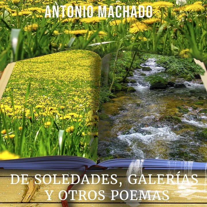 Portada de De soledades, galerías y otros poemas, de Antonio Machado