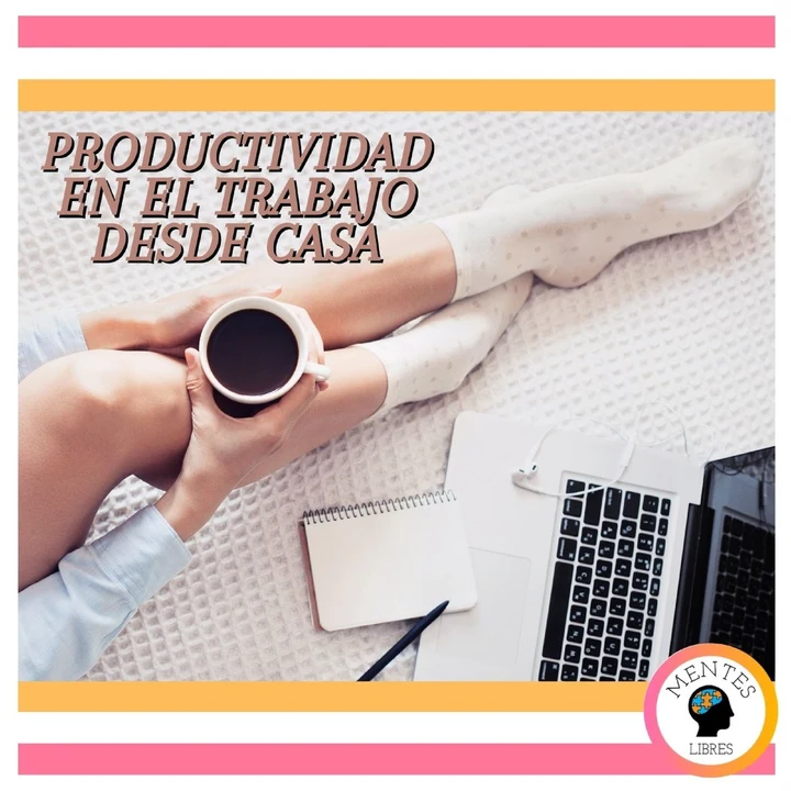 Portada de Productividad En El Trabajo Desde Casa, de Mentes Libres