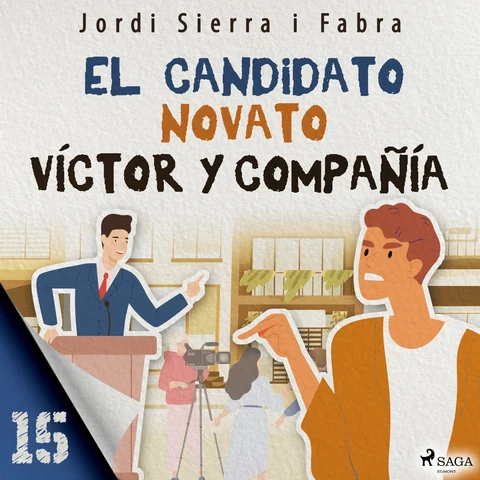 Portada de Víctor y compañía 15: El candidato novato