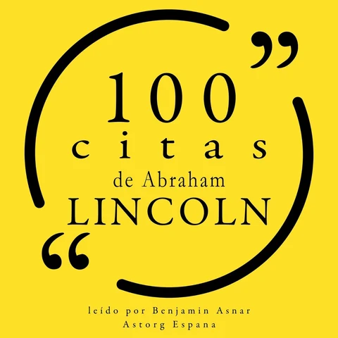 Portada de 100 citas de Abraham Lincoln