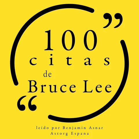 Portada de 100 citas de Bruce Lee