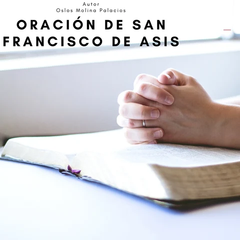 Portada de Oración de San Francisco de Asis