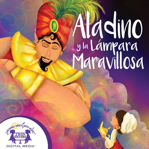 Portada de Aladino y la Lámpara Mavavillosa [Aladdin and the Magic Lamp]: Classic Stories, Book 4 (Unabridged)