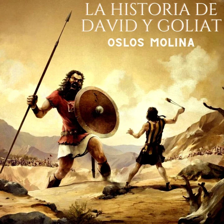 Portada de La historia de David y Goliat: Historias Biblicas, de Oslos Molina
