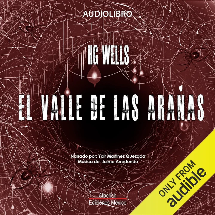 Portada de Elvalle de las aranas, de H.G. Wells