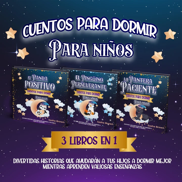 Portada de Cuentos para dormir para niños: Cuentos ... de valores y animales (Unabridged), de Sasha Brown