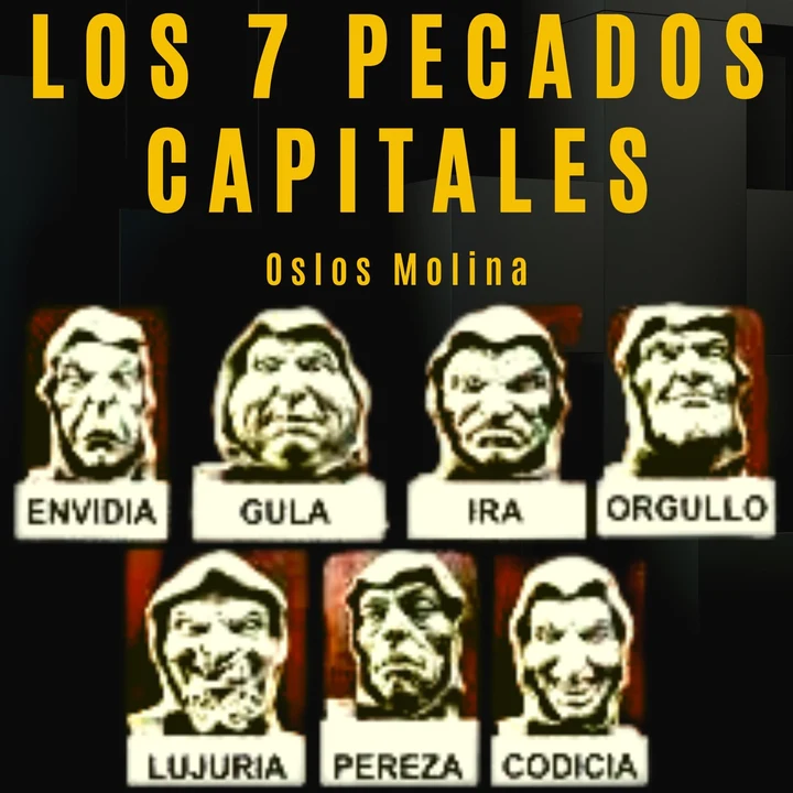 Portada de Los 7 pecados capitales, de Oslos Molina