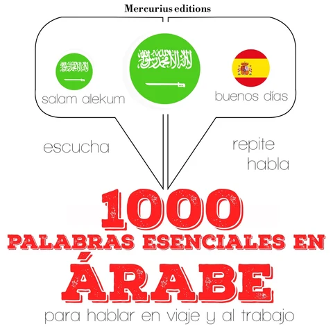 Portada de 1000 palabras esenciales en árabe