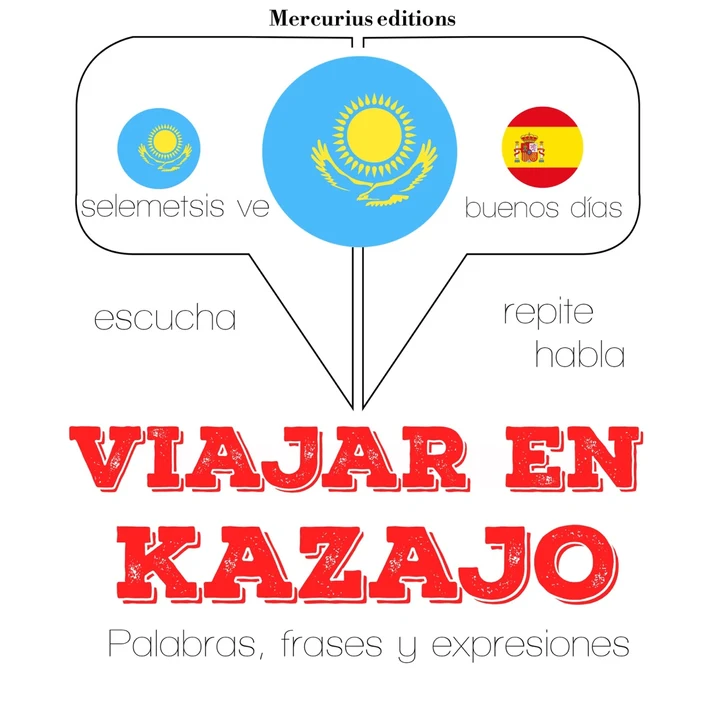 Portada de Viajar en kazajo, de JM Gardner