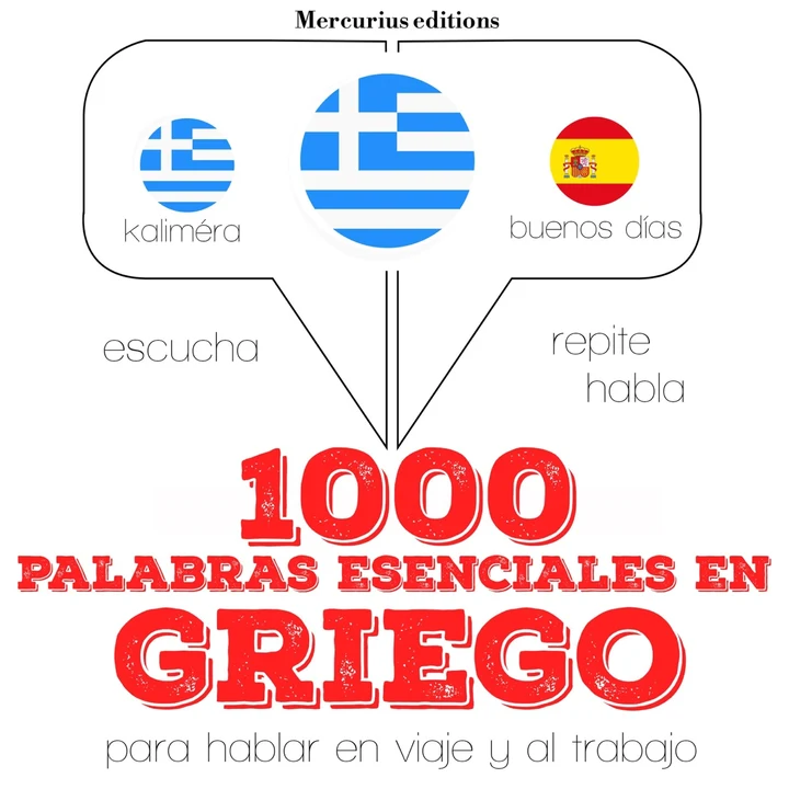 Portada de 1000 palabras esenciales en griego, de JM Gardner