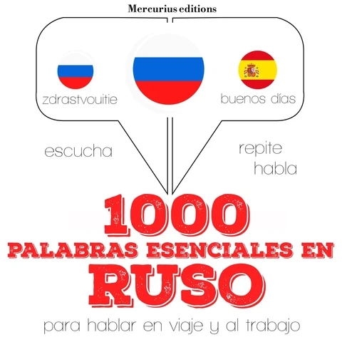Portada de 1000 palabras esenciales en ruso