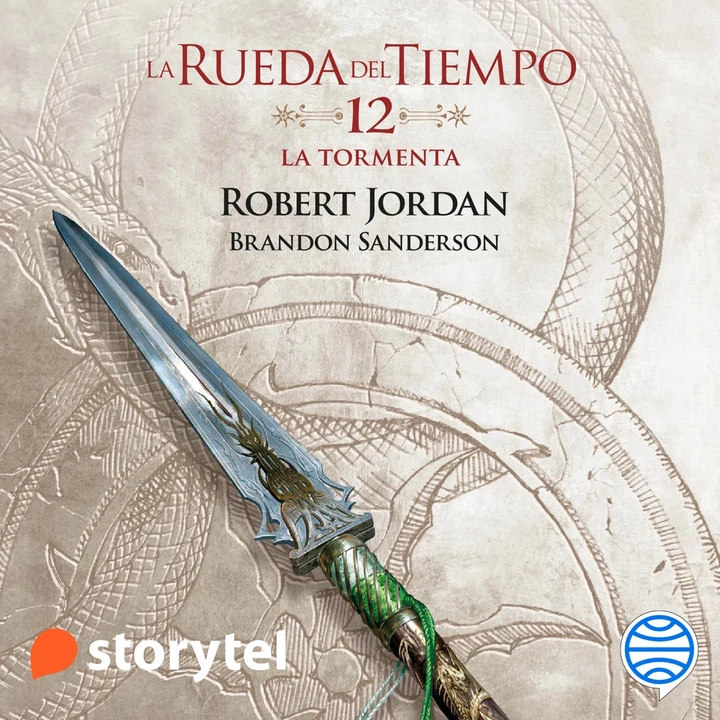 Portada de La tormenta: La Rueda del Tiempo 12, de Brandon Sanderson, Robert Jordan