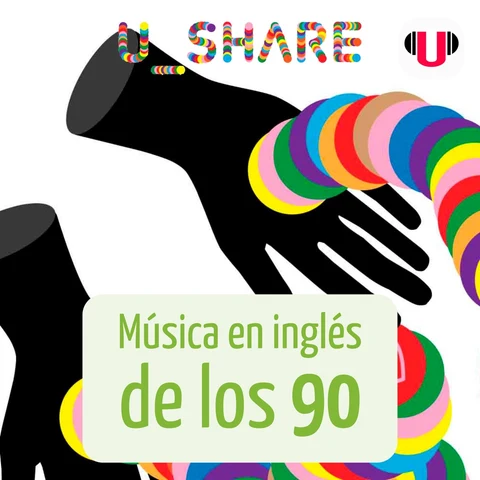 Portada de U_SHARE: MÚSICA EN INGLÉS DE LOS 90