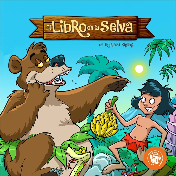 Portada de El libro de la selva, de Rudyard Kipling