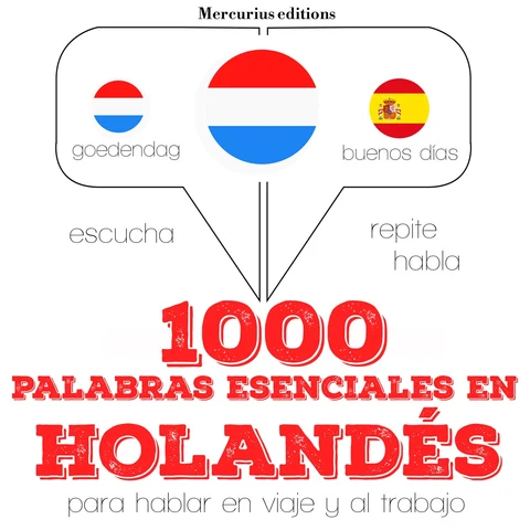Portada de 1000 palabras esenciales en holandés