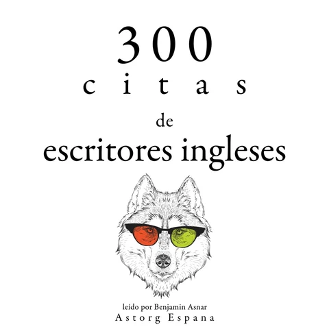 Portada de 300 citas de escritores ingleses: Colección las mejores citas
