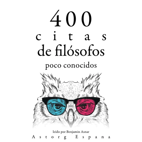 Portada de 400 citas de filósofos poco conocidos: Colección las mejores citas