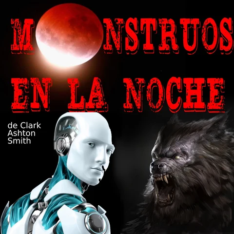 Portada de Monstruos en la Noche -de Clark Ashton Smith- (Alfredo Giménez)