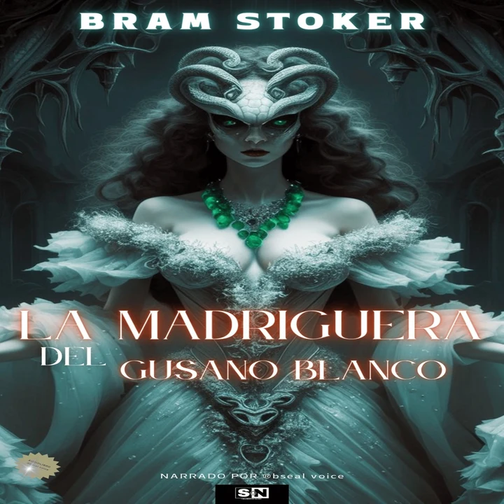 Portada de La madriguera del gusano blanco, de Bram Stoker