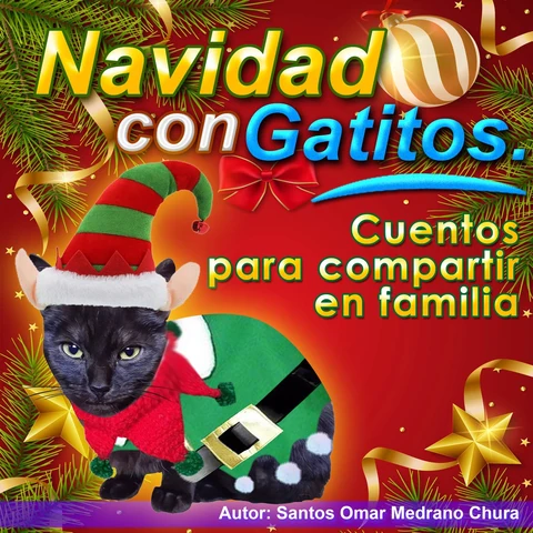Portada de Navidad con Gatitos. Cuentos para compartir en familia