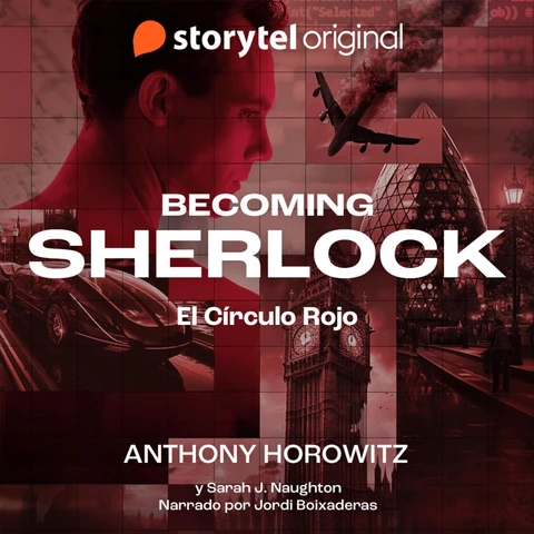 Portada de Becoming Sherlock: El círculo Rojo
