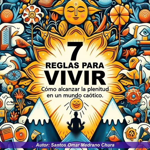 Portada de 7 Reglas para vivir: Cómo alcanzar la plenitud en un mundo caótico