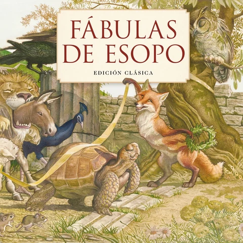 Portada de Fábulas de Esopo