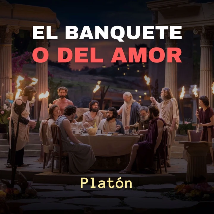 Portada de El Banquete o del Amor, de Platon