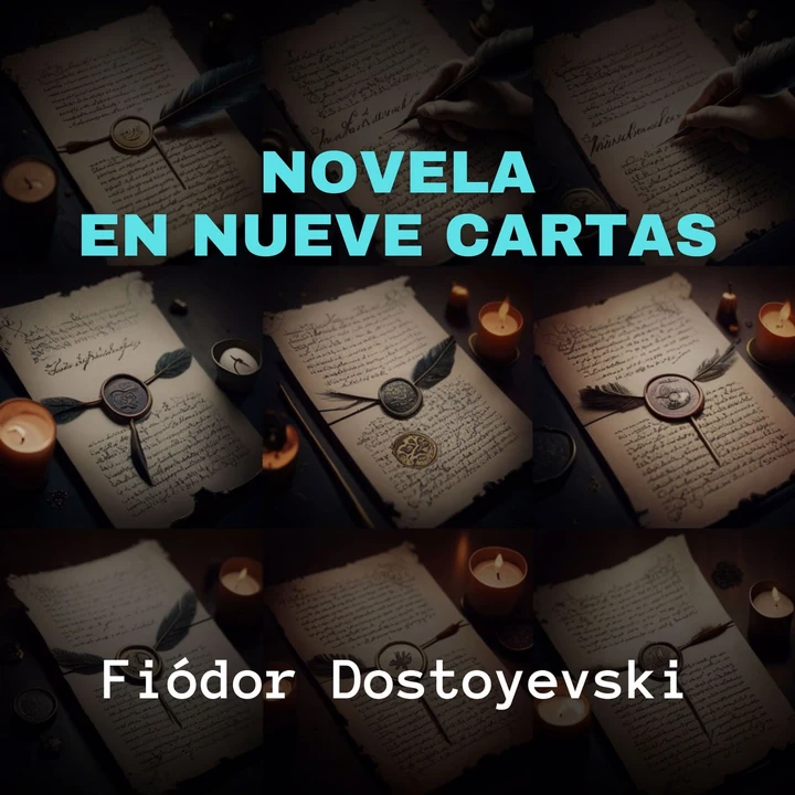 Portada de Novela en Nueve Cartas :, de Fiódor Dostoyevski