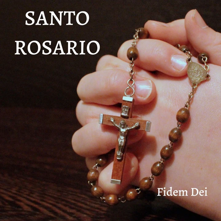 Portada de SANTO ROSARIO, de Fidem Dei