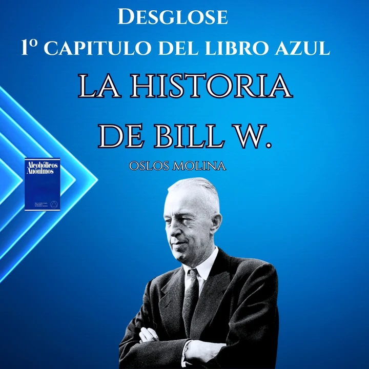 Portada de Desglose Del 1° Capitulo Del Libro Azul: La Historia De Bill W: Experiencias AA, de Oslos Molina