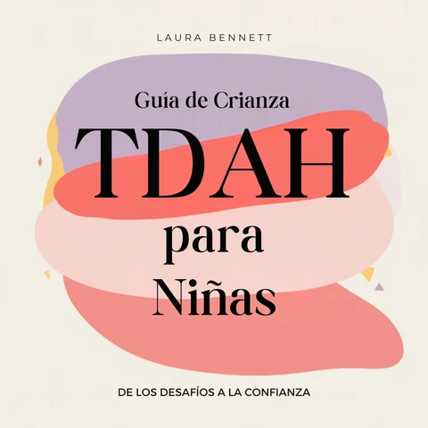 Portada de Guía de Crianza TDAH para Niñas: De los Desafíos a la Confianza: Ayuda a tu Hija a Brillar, Desarrolla Resiliencia Emocional y Fomenta un Vínculo Más Fuerte Sin Agobio