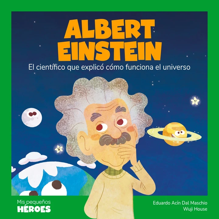 Portada de Albert Einstein, de Shackleton Kids