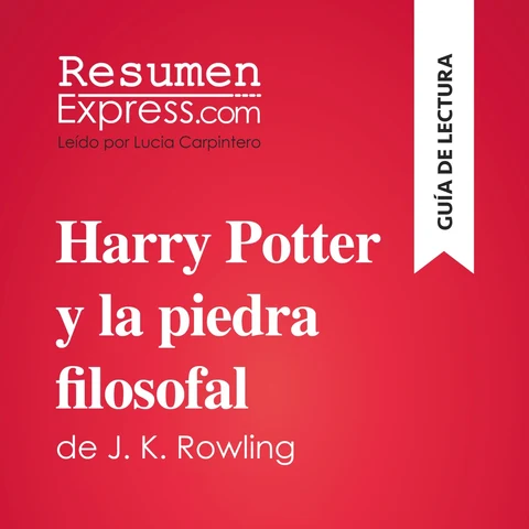 Portada de Harry Potter y la piedra filosofal de J. K. Rowling (Guía de lectura)