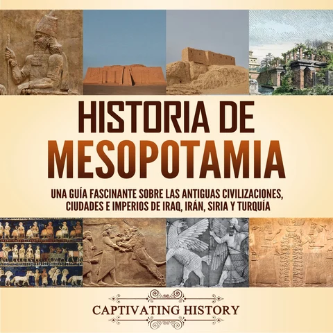 Portada de Historia de Mesopotamia: Una guía fascinante sobre las antiguas civilizaciones, ciudades e imperios de Iraq, Irán, Siria y Turquía